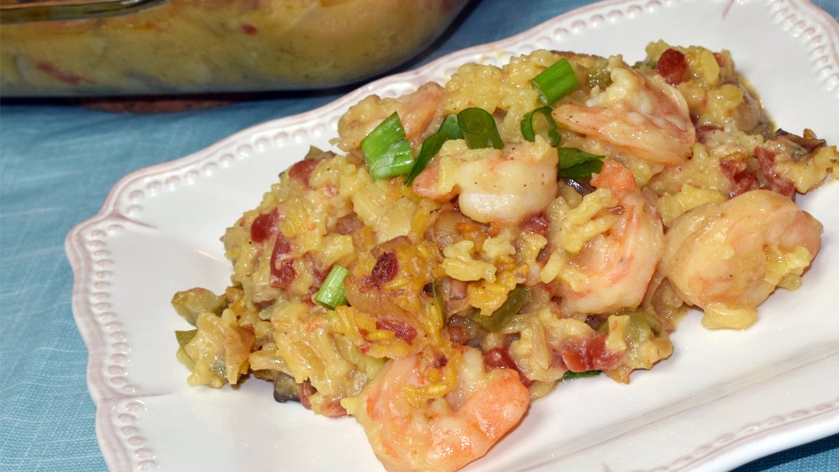 Ann’s Quick and Easy Shrimp and Rice Casserole - Zigeze