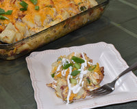 Loaded Baked Potato Side Dish Casserole - Zigeze