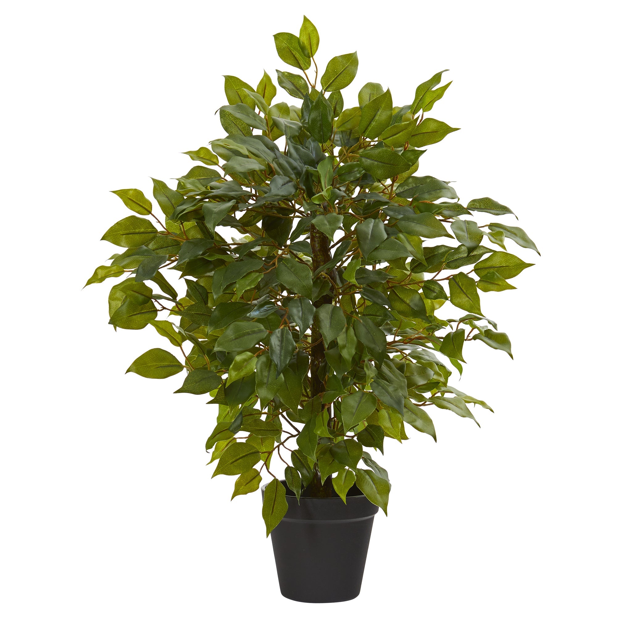 20 - Inch Natural Looking Mini Ficus Artificial Tree | Zigeze