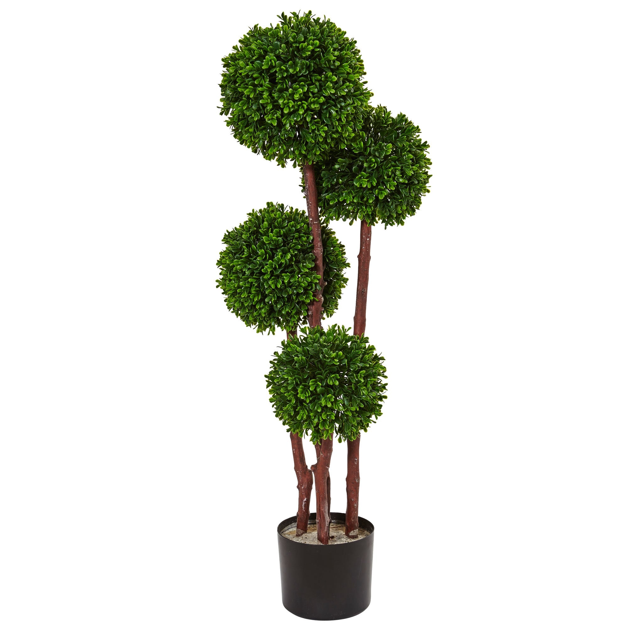 3 - Foot Artificial Boxwood Topiary Indoor/Outdoor Tree | Zigeze