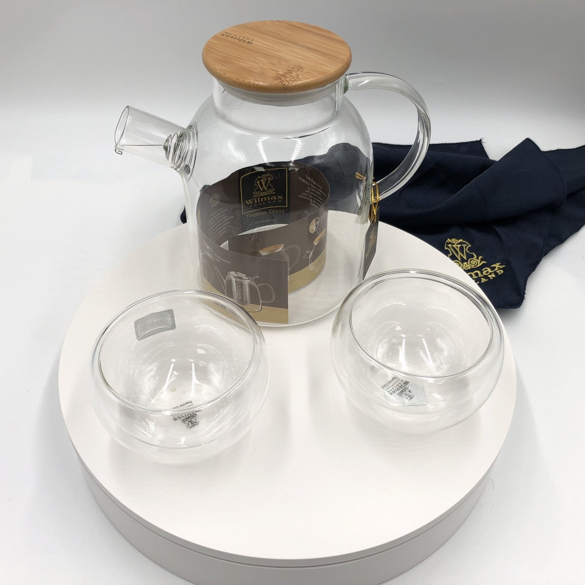 3 - Piece Glass Tea Set For Two | Zigeze