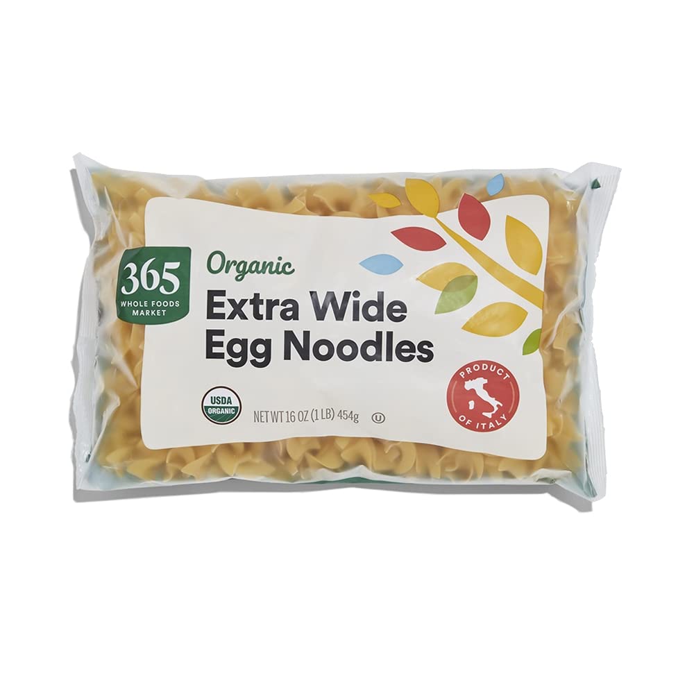 365 by Whole Foods Market Wide Egg Noodles | Zigeze