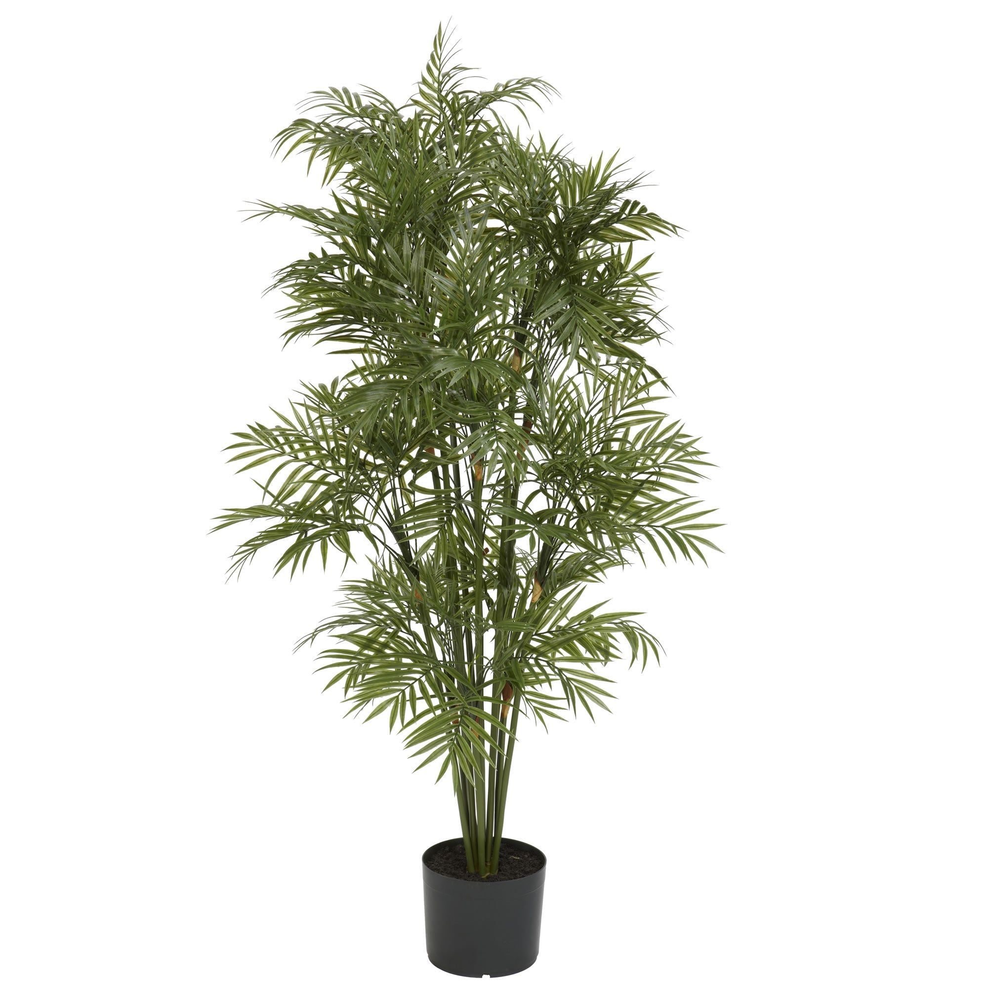 4' Artificial Plastic Parlour Palm Silk Tree | Zigeze