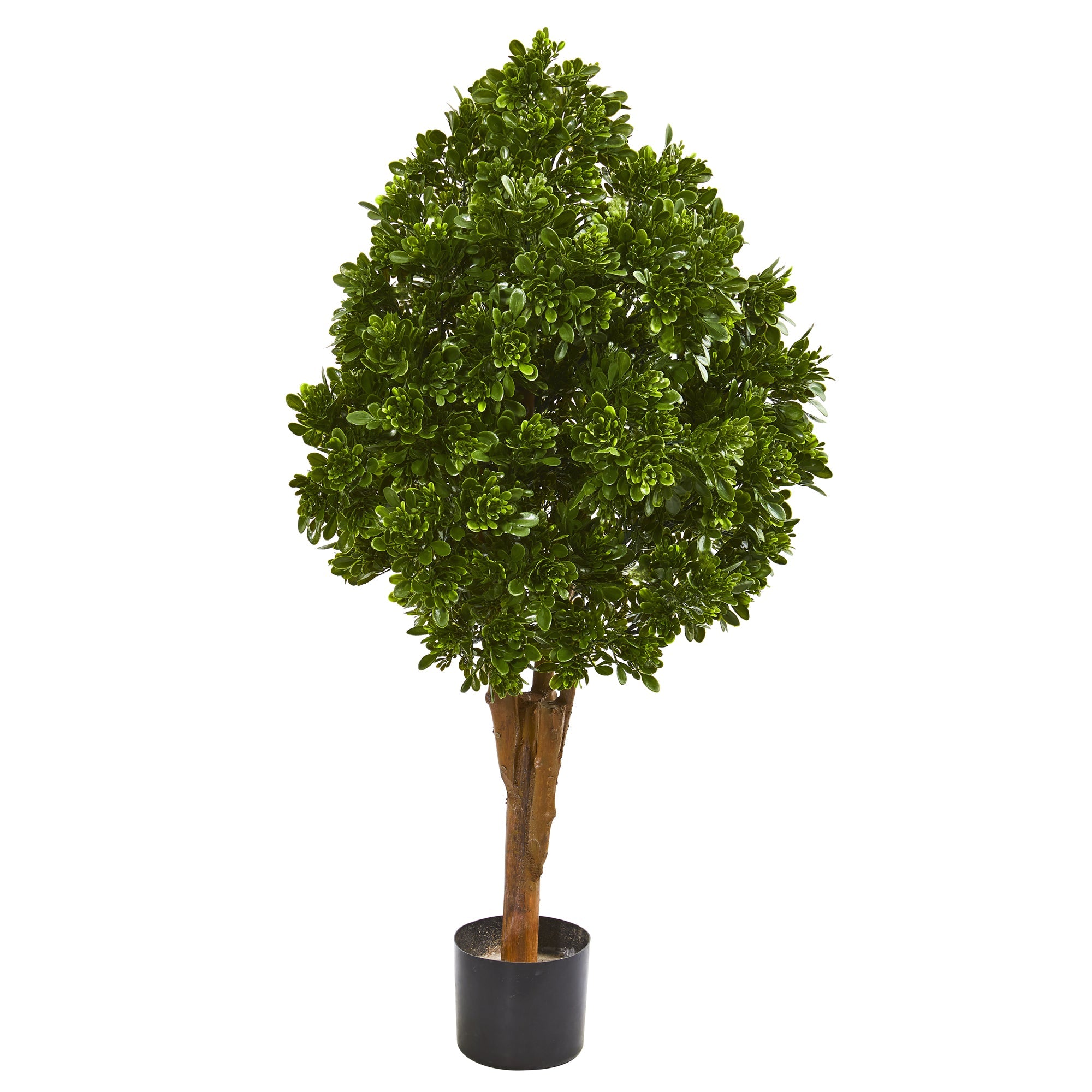 41 - Inch Artificial Tea Leaf Indoor/Outdoor Tree | Zigeze