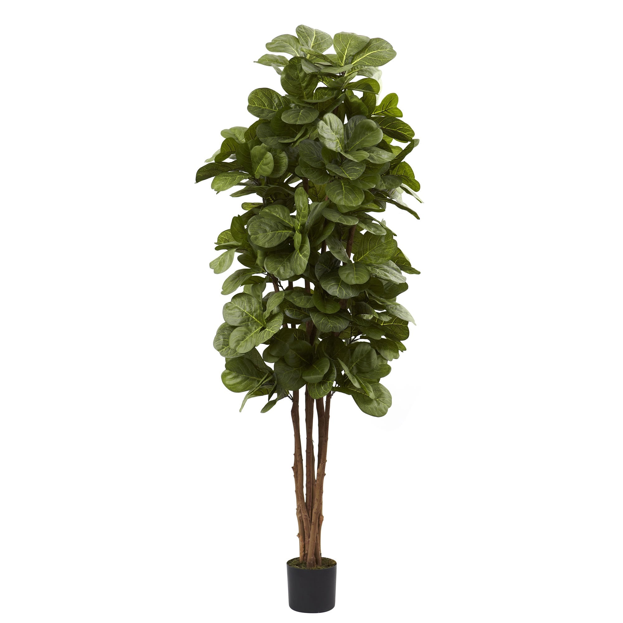 6 - Foot Artificial Fiddle Leaf Fig Decorative Tree | Zigeze