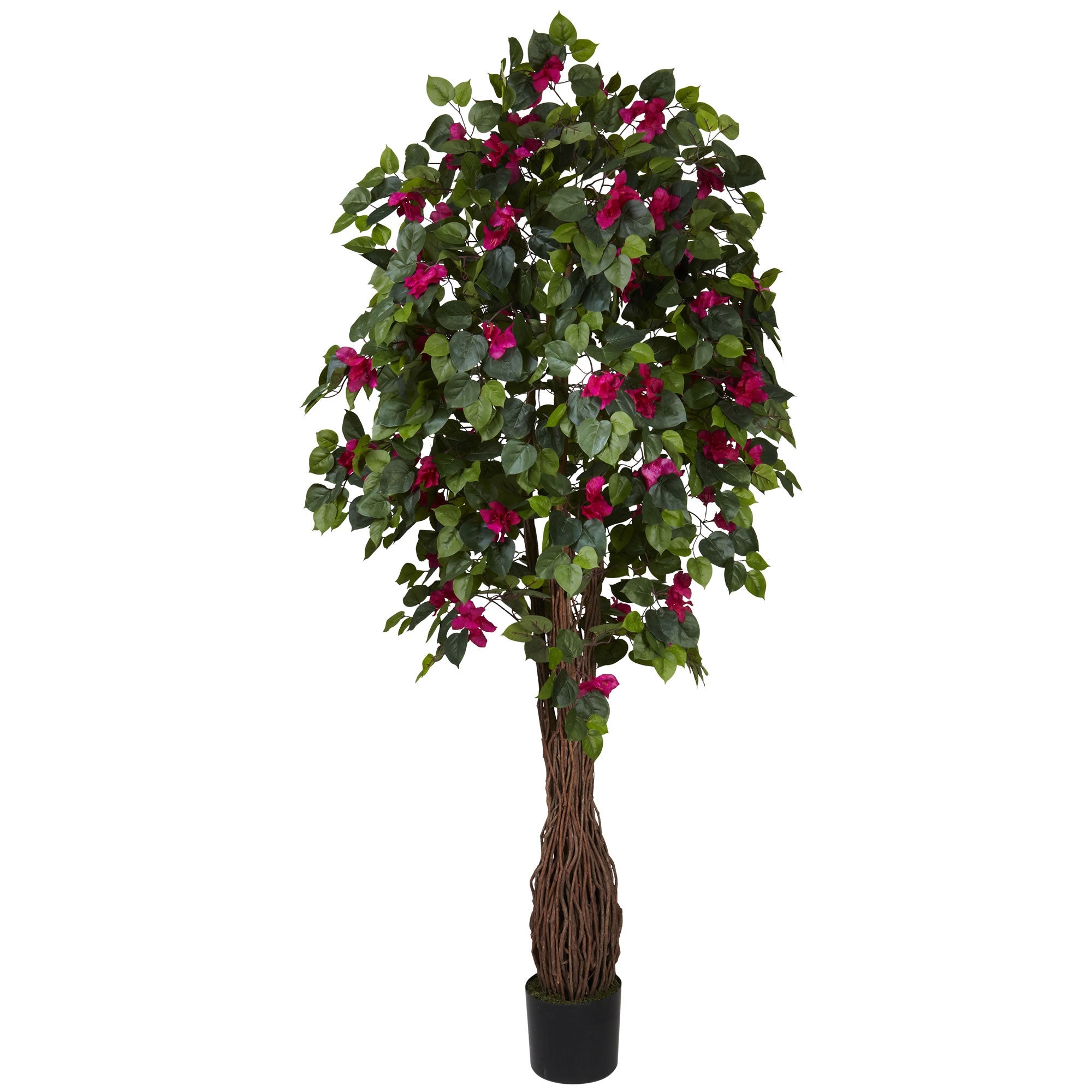 6' Multi - Vine Artificial Bougainvillea Silk Tree | Zigeze