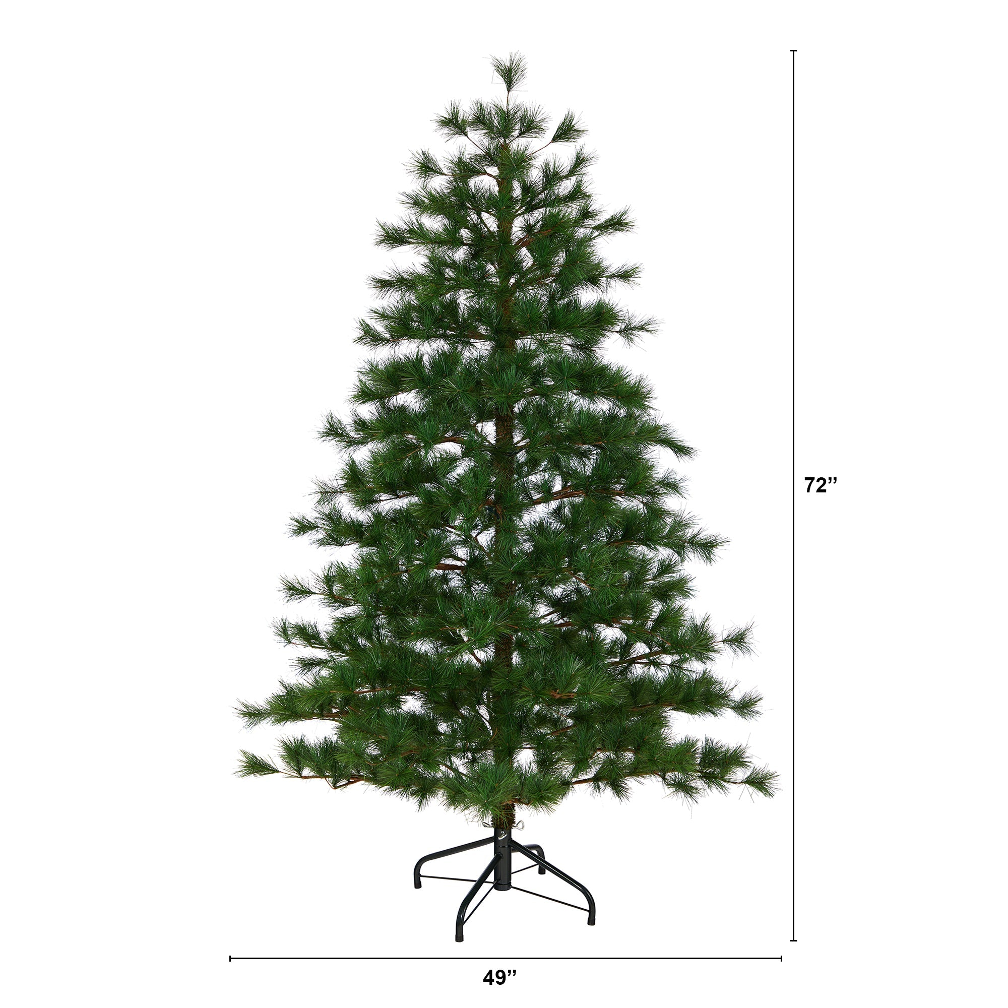 6' Yukon Mixed Pine Tree with 864 Branches | Zigeze