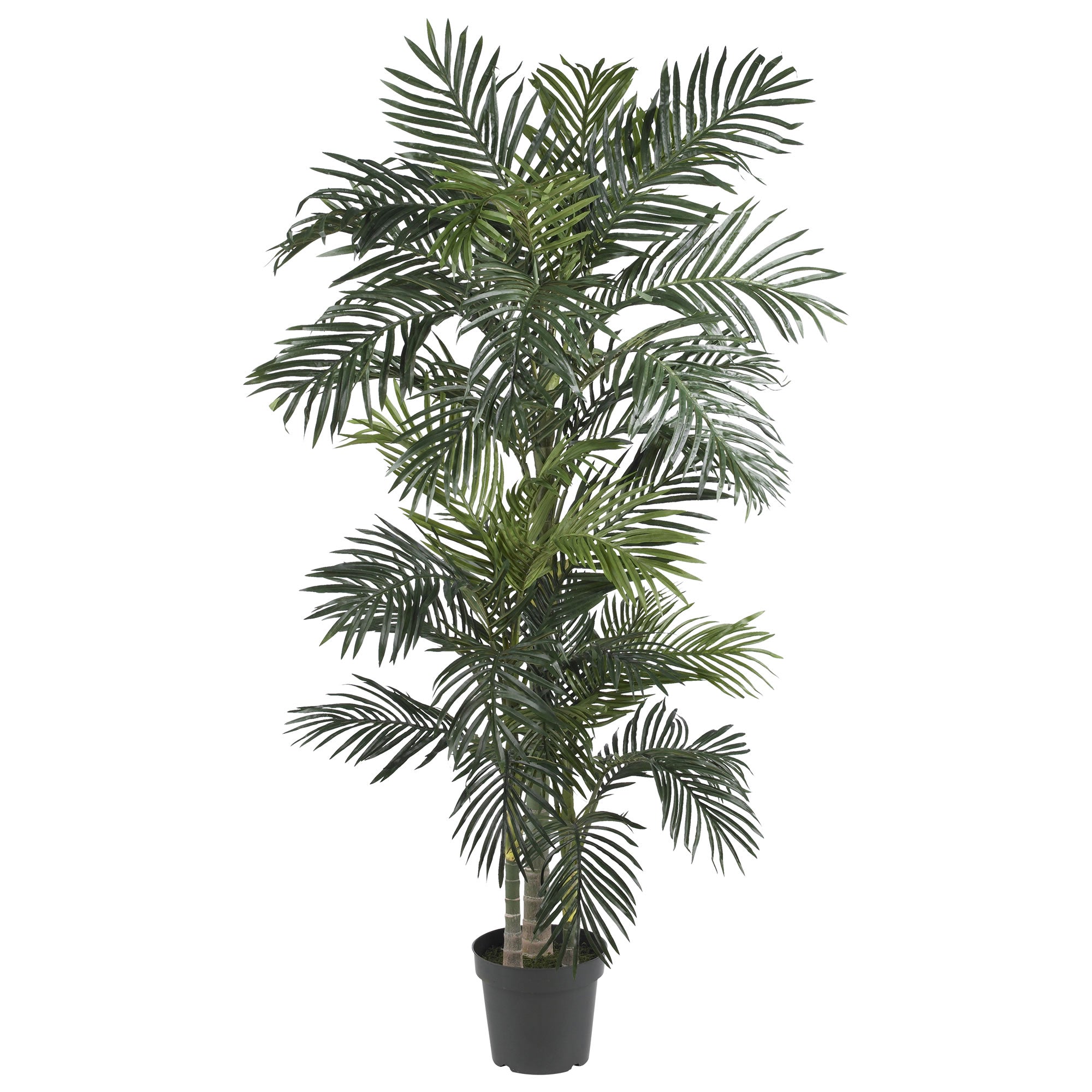 6.5' Artificial Golden Cane Palm Silk Tree | Zigeze