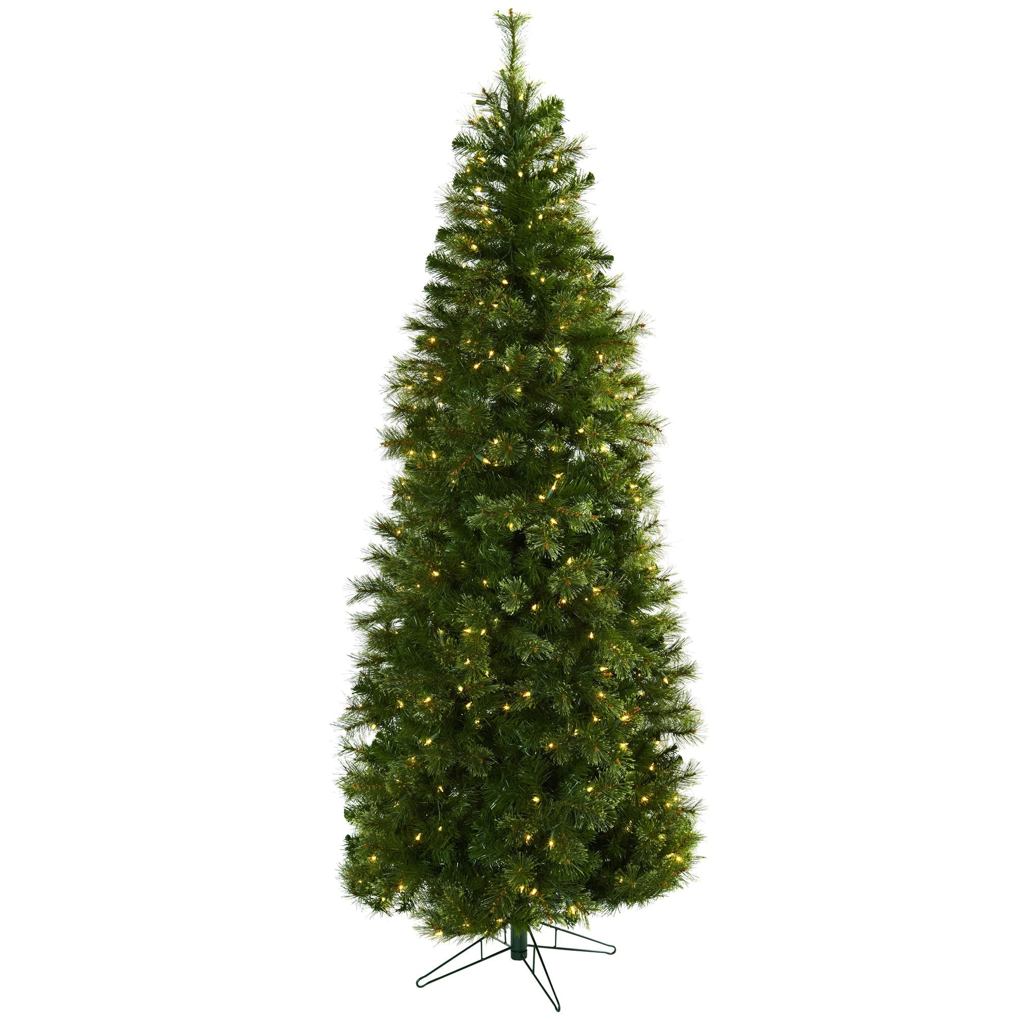 7.5' Cashmere Slim Tree with Clear Lights | Zigeze