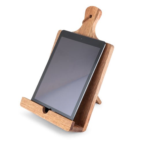 Acacia Wood Tablet Cooking Stand | Zigeze