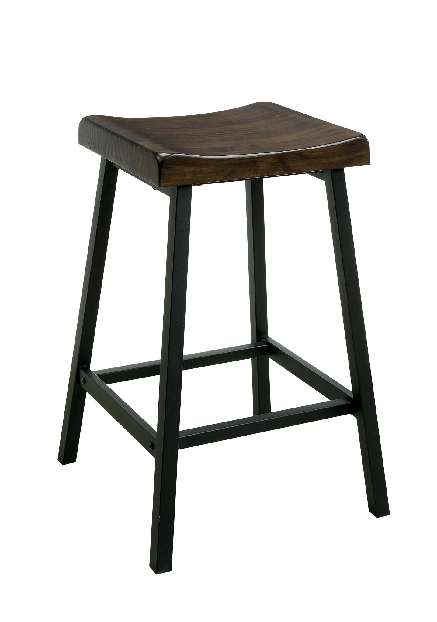 Addis Industrial Counter Height Dining Stool (Set of 2) | Zigeze