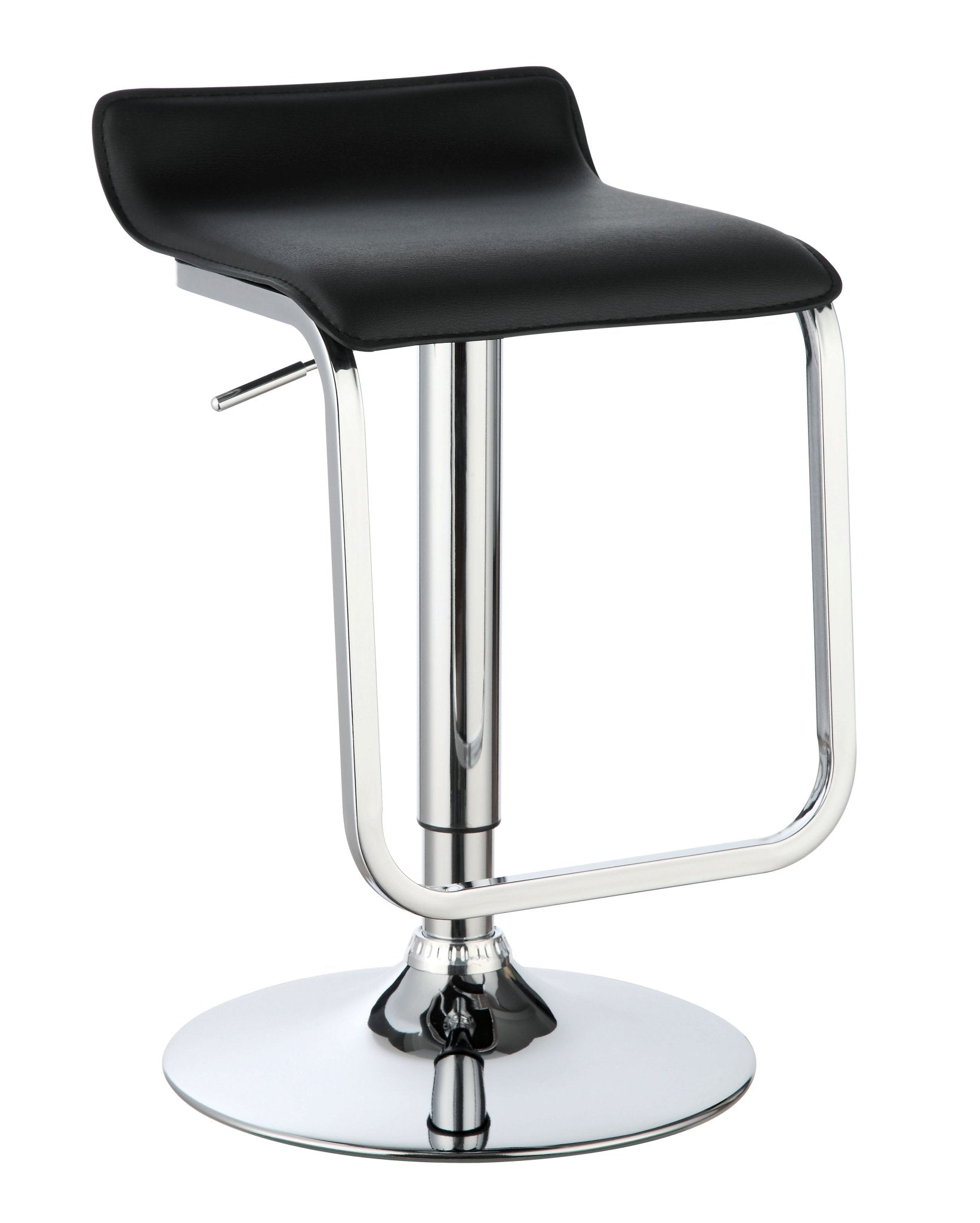 Adjustable Bar Stool In Black | Zigeze