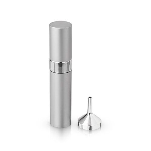 Aluminum and Glass 0.5 - Ounce Martini Atomizer | Zigeze