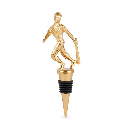 Baseball Trophy Wine Bottle Stopper | Zigeze