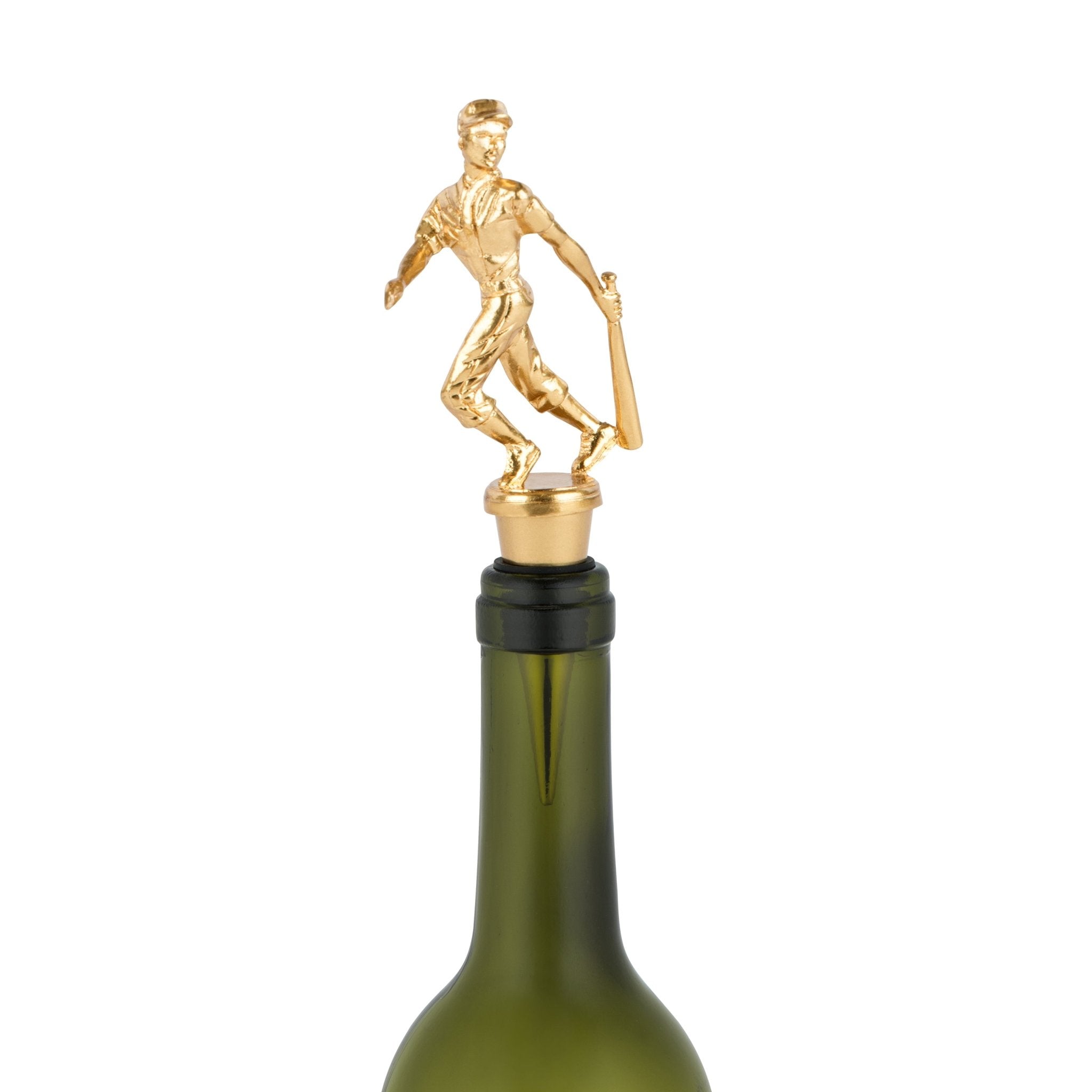 Baseball Trophy Wine Bottle Stopper | Zigeze