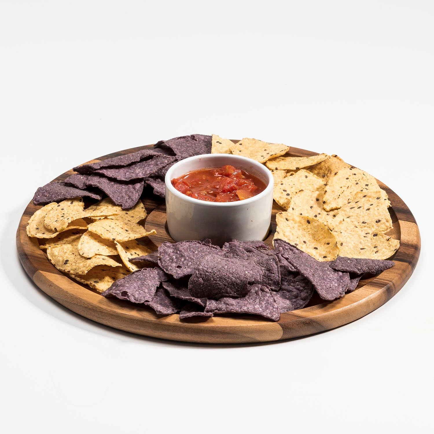 Chip and Dip Platter with Ceramic Bowl | Zigeze