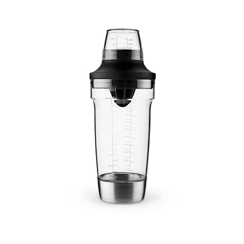 Cocktail Shaker with Built - In Reamer and Strainer | Zigeze