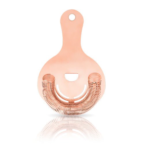 Copper Plated Hawthorne Cocktail Strainer | Zigeze