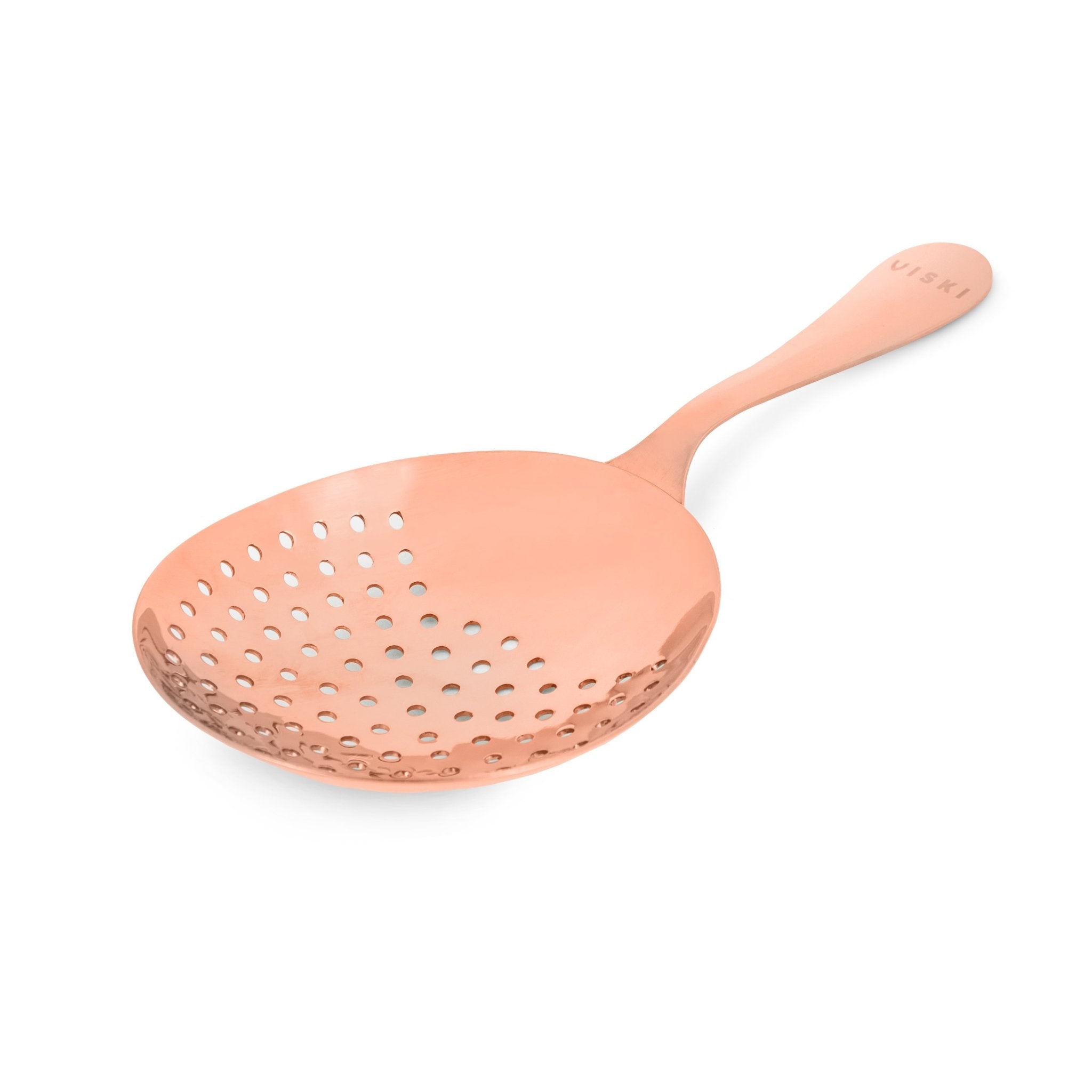 Copper Plated Professional - Grade Julep Strainer | Zigeze