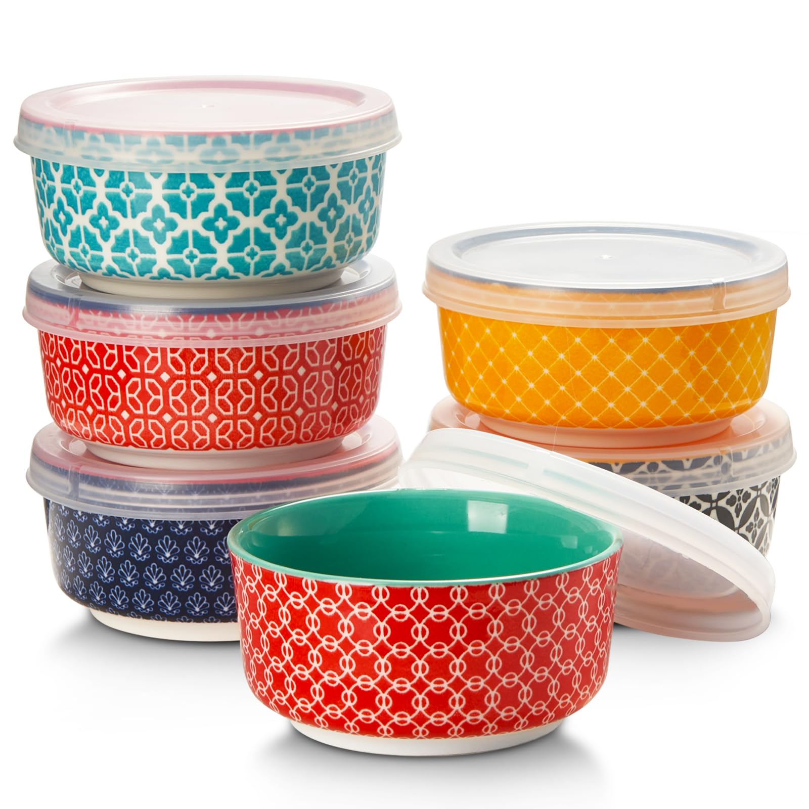 Dipping Bowls with Lids, Set of 6 | Zigeze