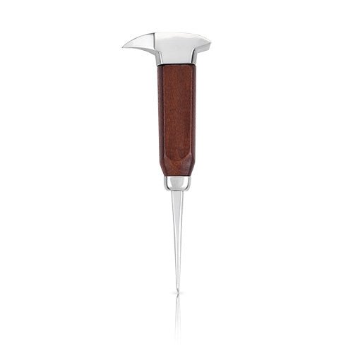 Dual Stainless Steel Ice Pick with Beech Wood Handle | Zigeze