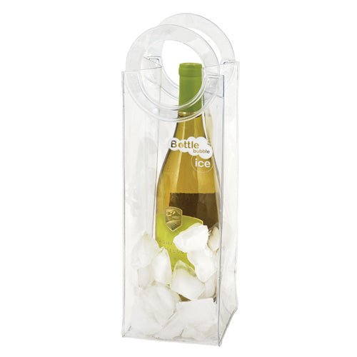 Durable Plastic Bottle Bubble Ice Wine Tote | Zigeze