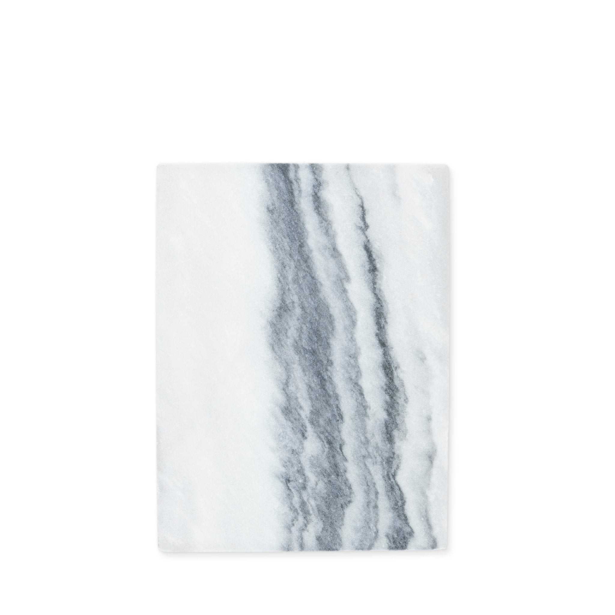 Elegance: Rectangular Marble Cheese Board in Gray | Zigeze