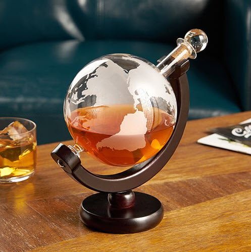 Equisitely Designed Globe Liquor Decanter | Zigeze