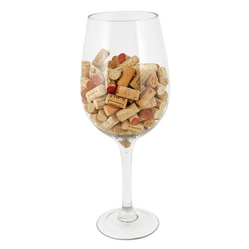 Extra Large Bordeaux Glass Cork Holder | Zigeze