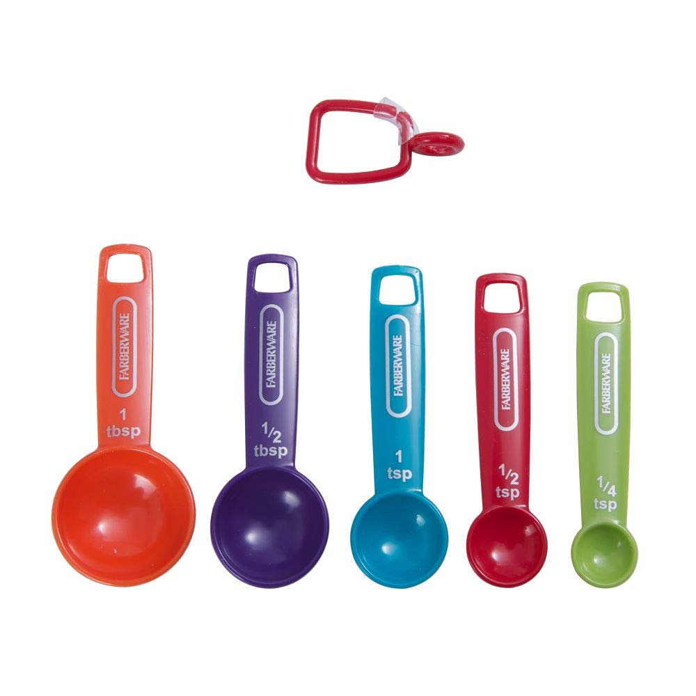 Farberware Measuring Spoons, Set of 5 | Zigeze