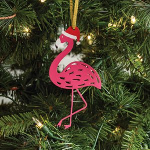 Flamingo Ornament - Box of 4 | Zigeze