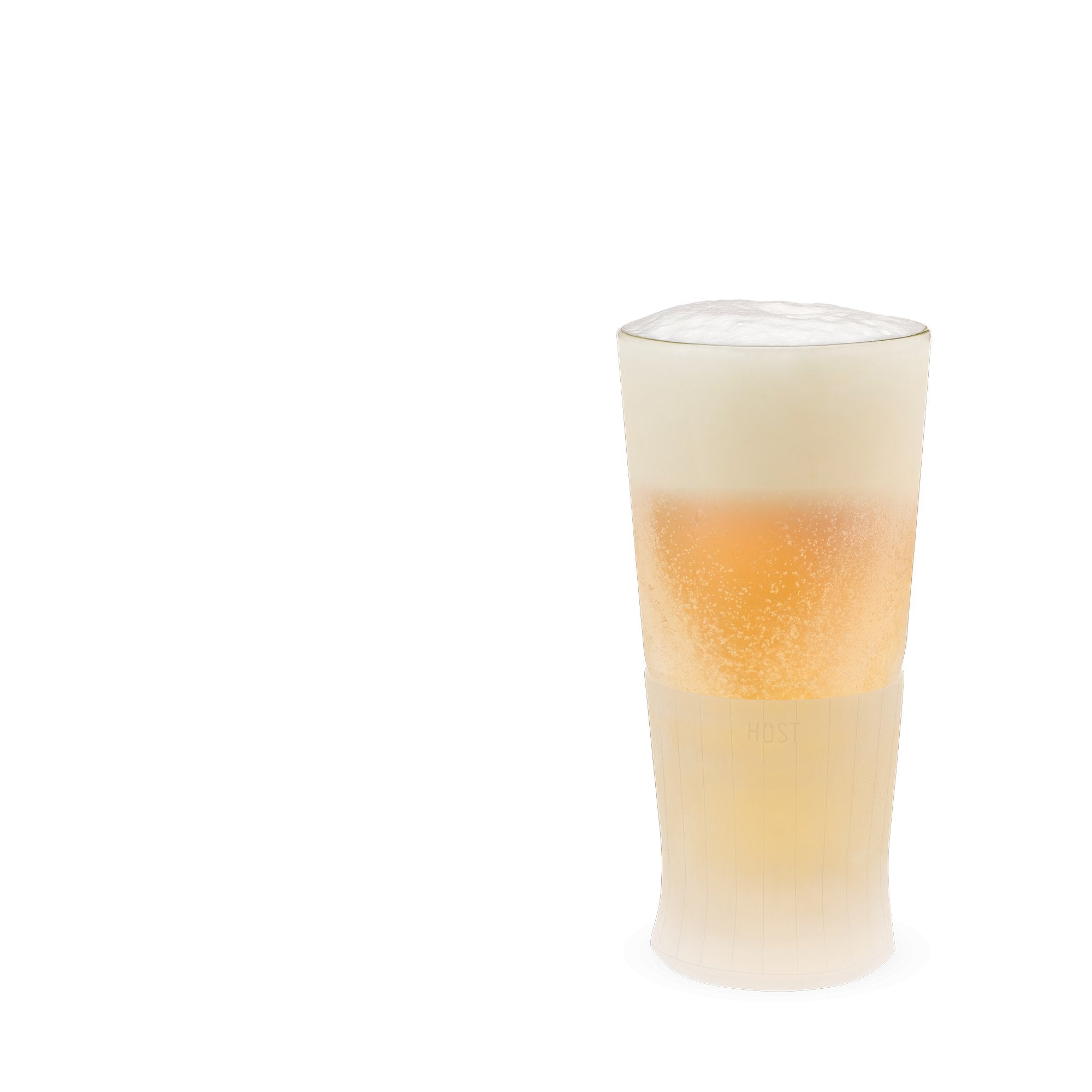 Glass Freeze, Cooling Beer Glass (Set of 2) | Zigeze