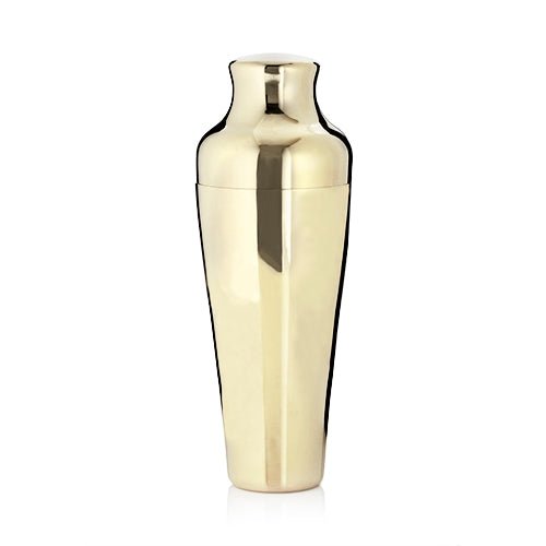 Gold Plated Parisian 25 - Ounce Cocktail Shaker | Zigeze