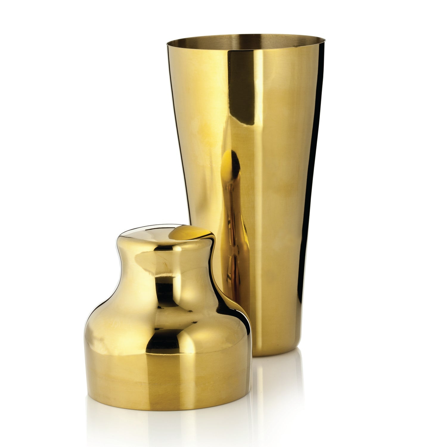 Gold Plated Parisian 25 - Ounce Cocktail Shaker | Zigeze