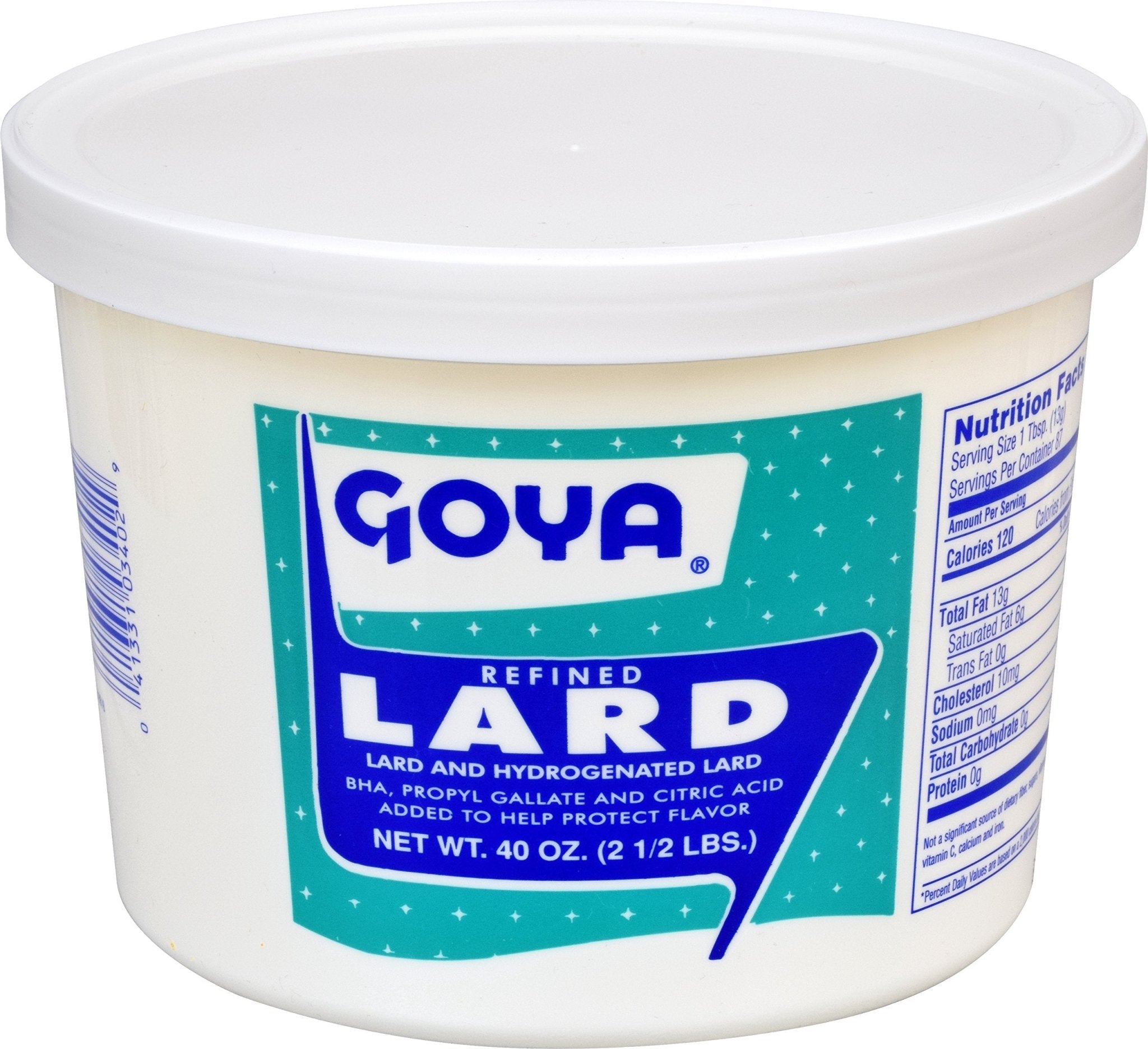 Goya Manteca Refined Lard | Zigeze