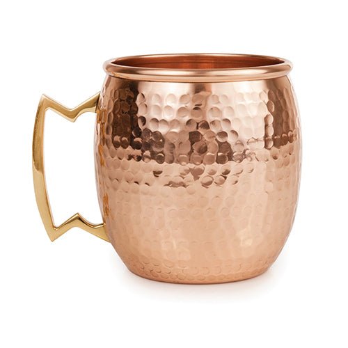 Hammered Copper Moscow Mule 16 - Ounce Mug | Zigeze