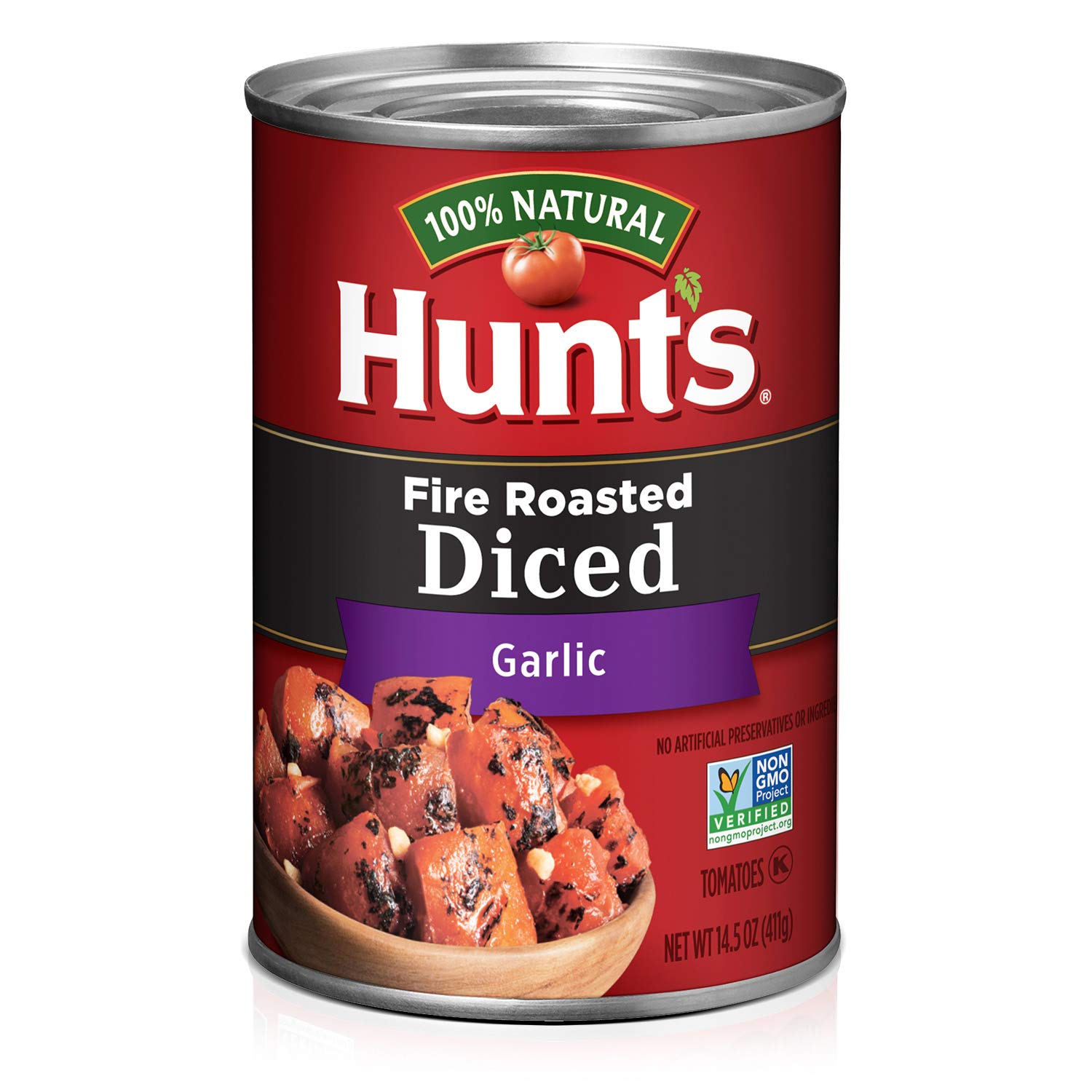 Hunt's Fire Roasted Diced Tomatoes with Garlic | Zigeze