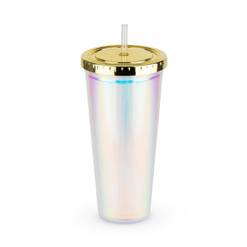 Iridescent Shimmering Drink Tumbler | Zigeze