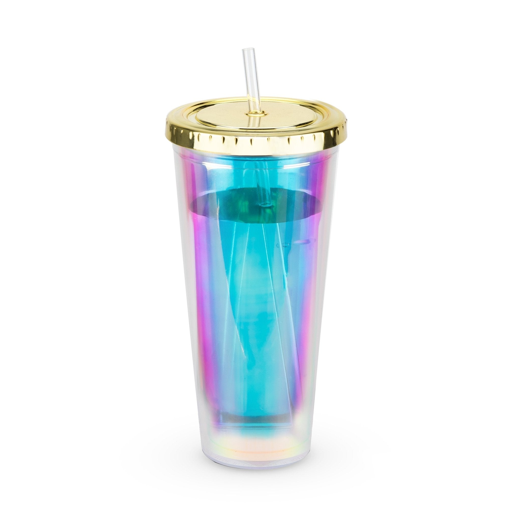 Iridescent Shimmering Drink Tumbler | Zigeze