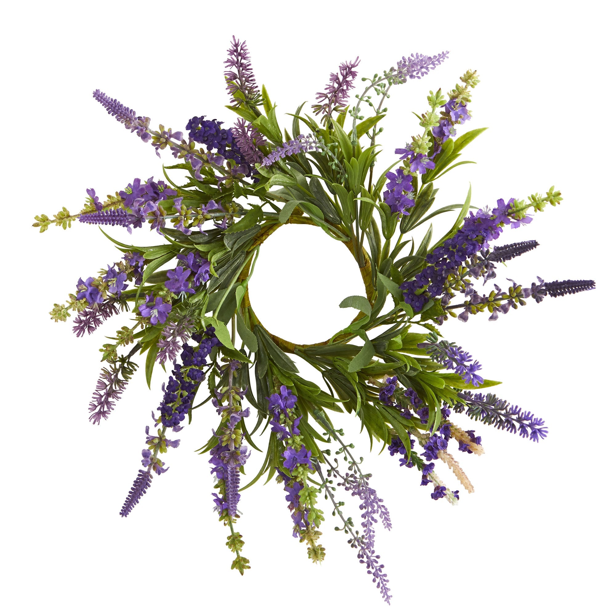 Lavender Arrangement and Wreath, Set of 2 | Zigeze