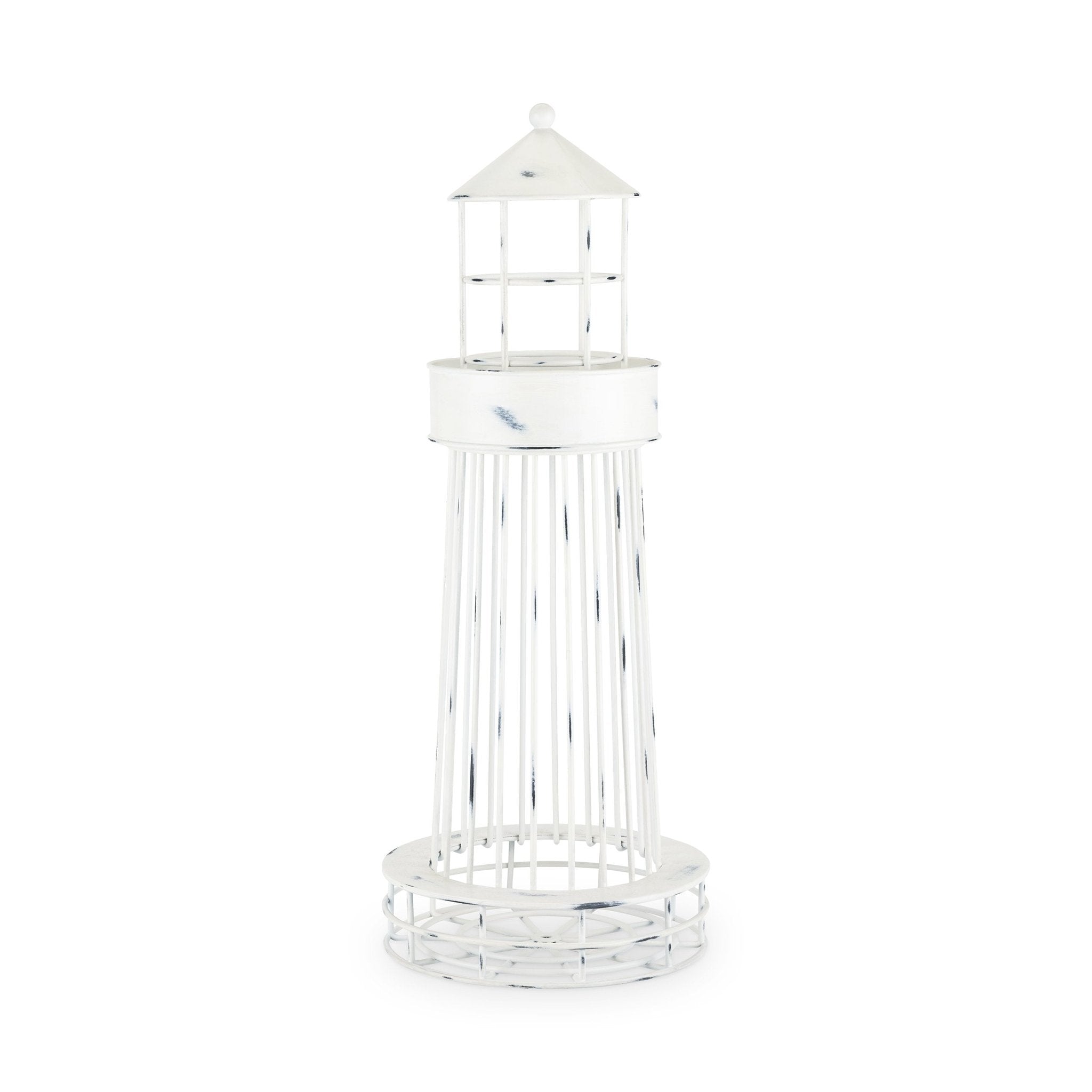 Lighthouse Cork Holder in Weathered White | Zigeze