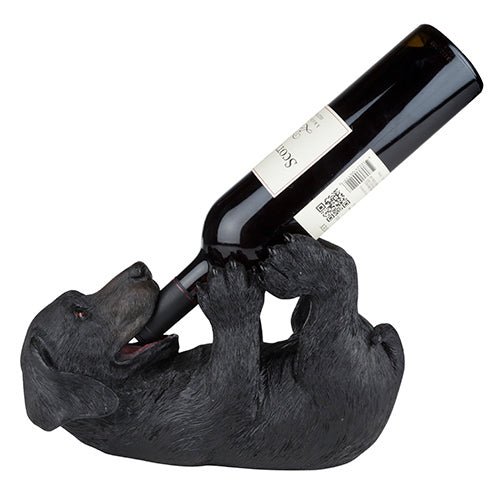 Lucky Lab Single Wine Bottle Holder | Zigeze