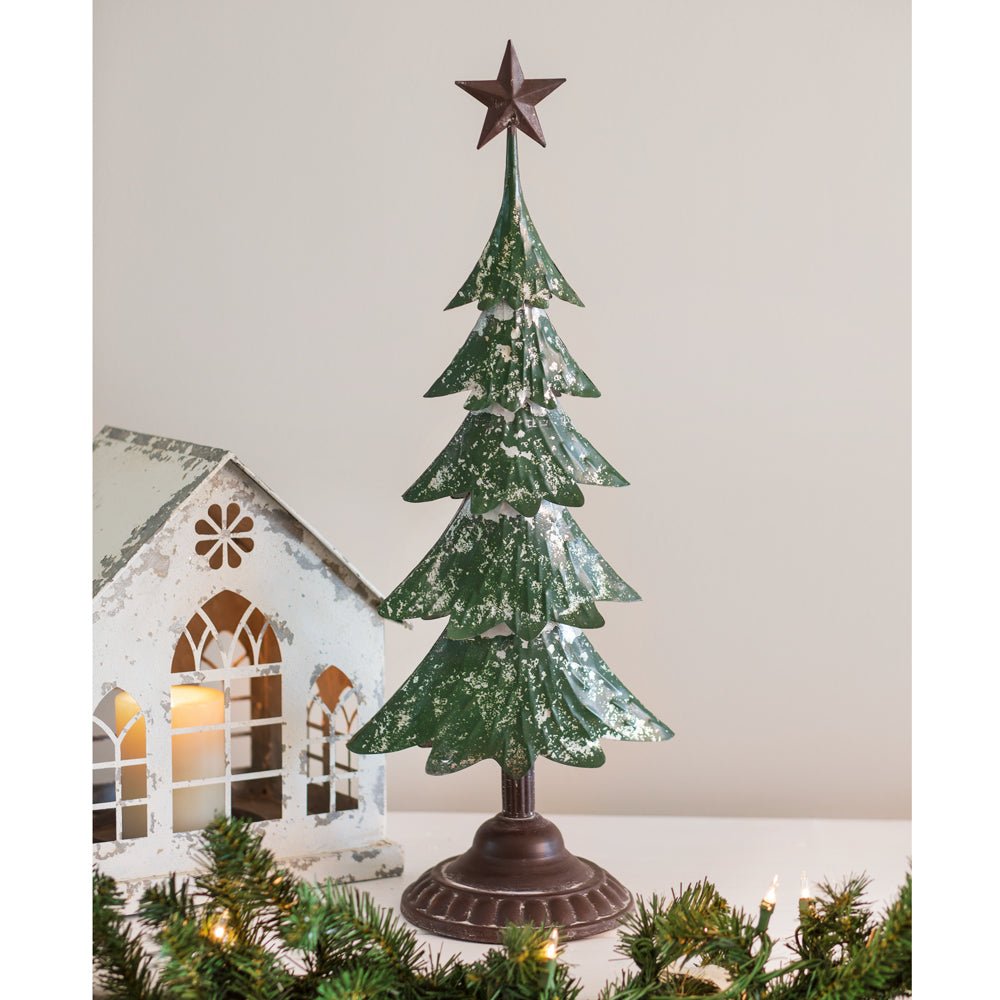 Metal Christmas Tree with Star | Zigeze