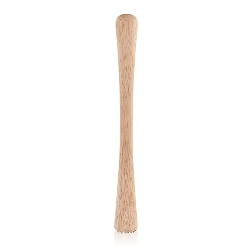 Natural Wood Contoured Handle Muddler | Zigeze