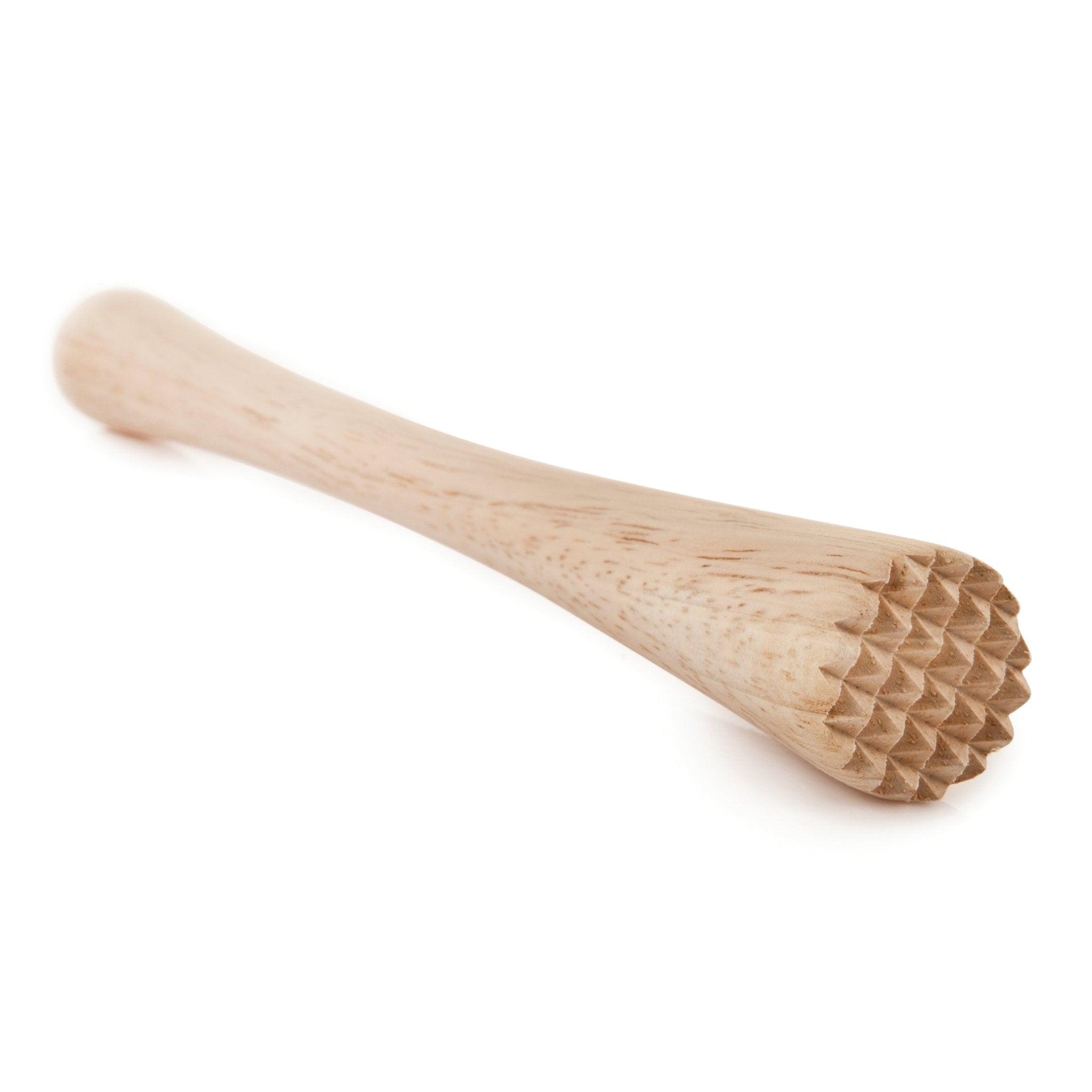 Natural Wood Contoured Handle Muddler | Zigeze