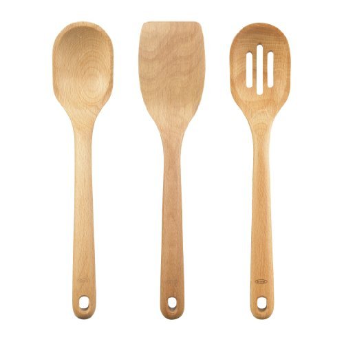 OXO Good Grips Wood Utensil 3 - Piece Set | Zigeze