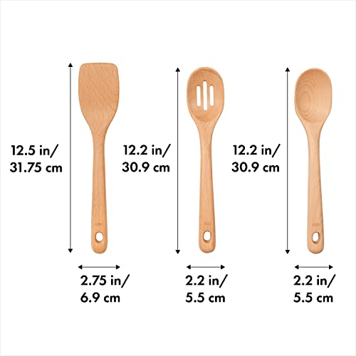 OXO Good Grips Wood Utensil 3 - Piece Set | Zigeze