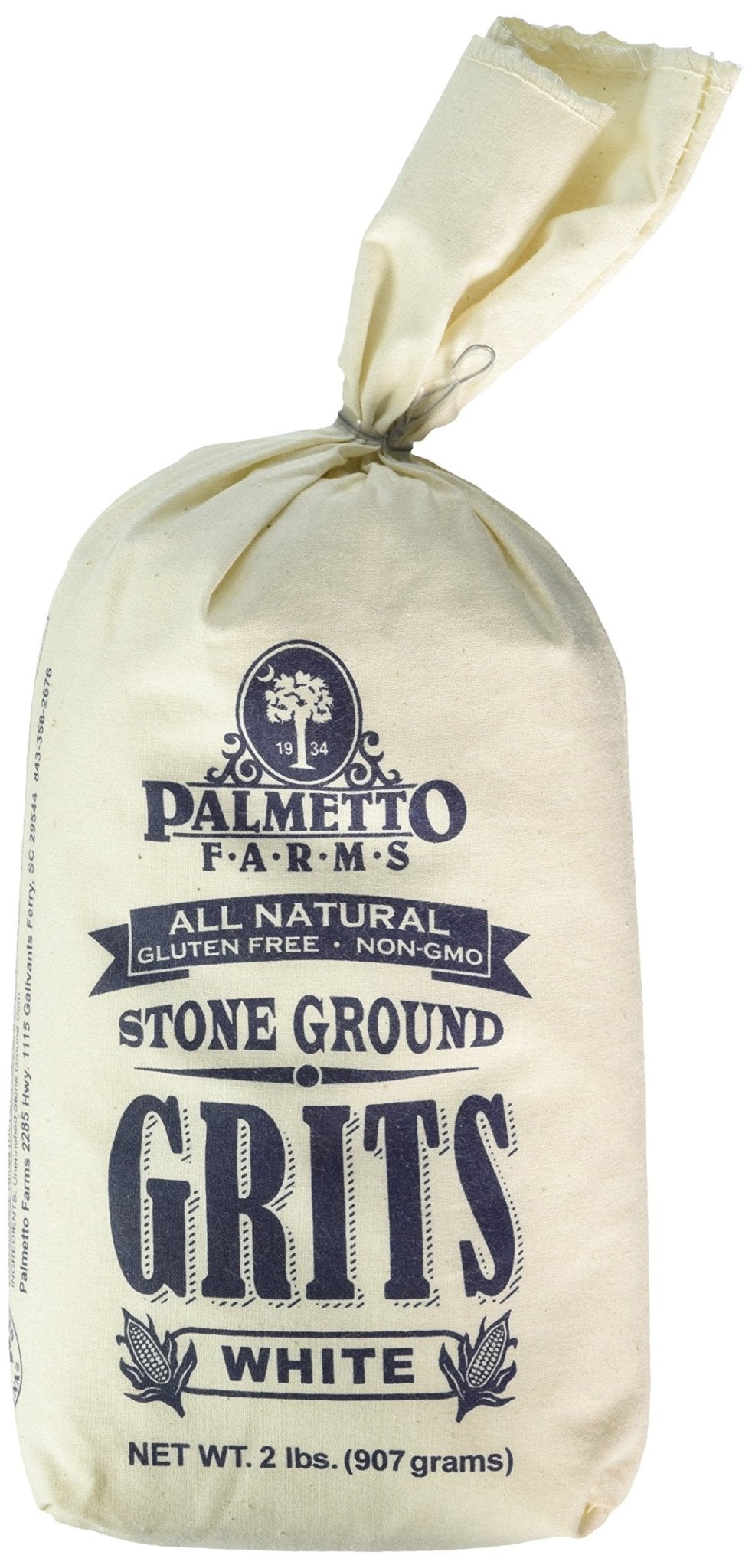 Palmetto Farms Stone Ground White Grits | Zigeze