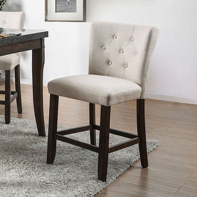 Pierson Pub Chair (Set of 2) in Ivory | Zigeze