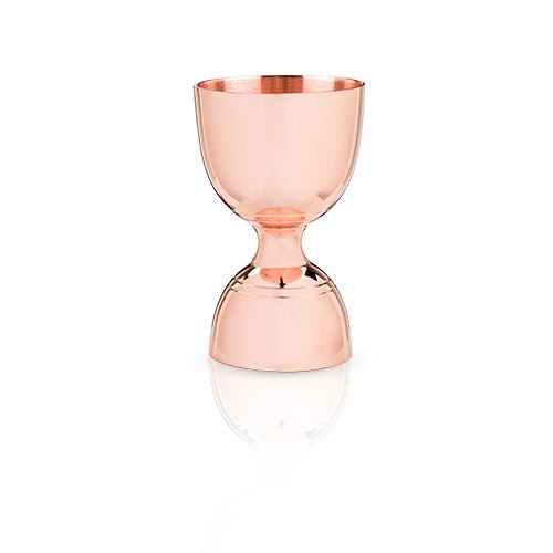 Polished Copper Canterbury 2 - Ounce Jigger | Zigeze